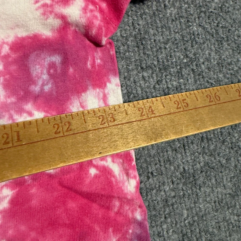 Vintage Fruit of the Loom Cherry Garcia Tie Dye T-Shirt XL Pink Purple 90s Tee